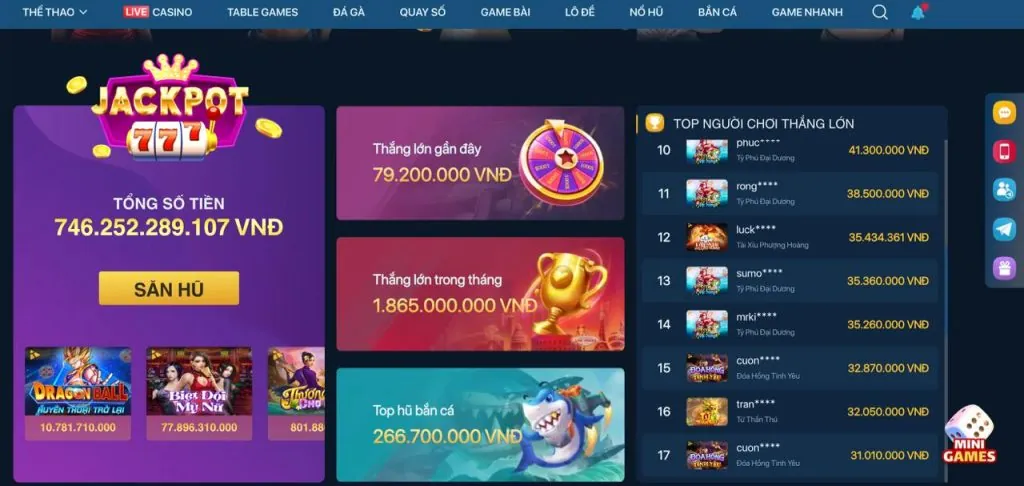 Khuyến Mãi Hoàn Trả Thể Thao & Casino